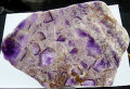 Steinplatte Amathyst