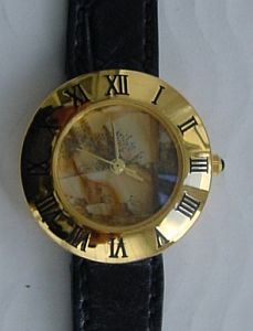 Uhr mit Steinz-Paesina, 069RD L
