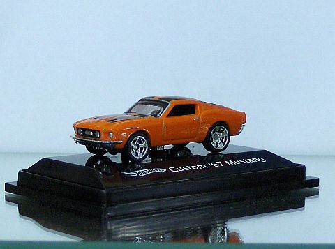 Hot Wheels 67 Ford Mustang Orange