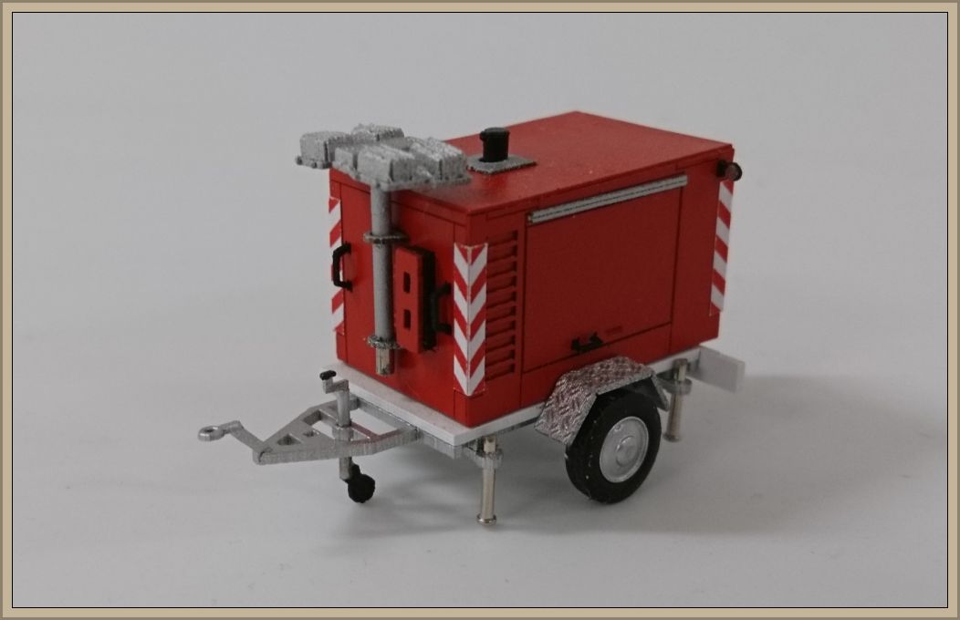 Ligth Generator 1 Axle Red for Trucks