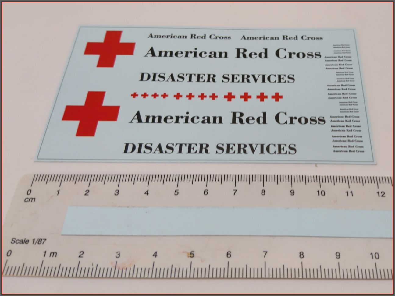 Red Cross Big Disaster Service