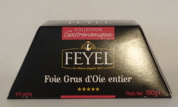Gänseleber Entier de Foie Gras Oie original  aus Frankreich 180g
