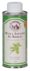 Kräuteröl: Basilikum, hochwertiges Kräuter-Speiseöl aus feinstem Öl von La Tourangelle 250ml