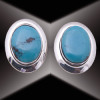 Ohrring Turquoise Stecker