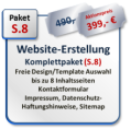 Website Erstellung Komplett-Paket