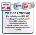 Website-Erstellung Komplettpreis