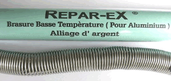 BRASURE POUR ALUMINIUM 20 G REPAR-EX