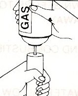 CANETTE DE GAZ 250 ML POUR MICRO SOUDEUR REPAR-EX