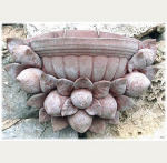VASQUE MURALE DECOR FRUITS EN TERRE CUITE