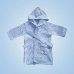 PEIGNOIR EN TISSU EPONGE