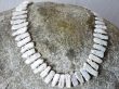 Verf�hrerisch sch�nes Collier aus Biwa-Perlen: "White Passion"
