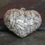 Silber-Anh�nger Herz gross