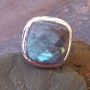 Ring Silber mit Labradorith