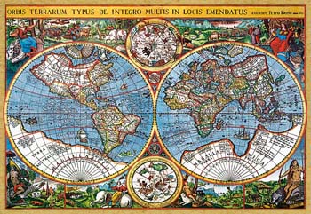 Castorland Puzzle - Copy of World Map