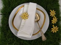 Klammer mit Blume