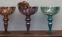 Pokalschale antik aus Glas
