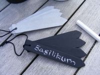 Blumenstecker aus Kunststein