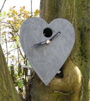 Vogelhaus - Nistkasten aus Kunststein