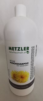 Molke Dusch-Shampoo 1000 ml, Löwenzahn