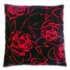 Blumen - Rose schwarz / rot