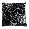 Blumen - Rose schwarz / weiss