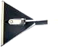 Teppichadapter 1 Düse, 26 cm, mit Chromstahlhandrohr