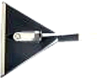 Cleanfix Sprühextraktionsgerät Zubehör Teppichadapter 1 Düse, 23 cm, mit Chromstahlhandrohr