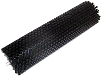 Walzenbürste Standard, 33 cm (schwarz)