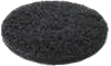 Pad schwarz, Ø 43,2 cm, 5 Stk.