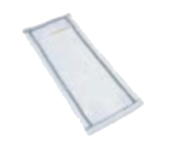 Mikrofaser-Flachmop mit Taschen, 50 cm