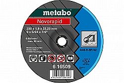 Metabo Zubehör Novorapid 180 x 1,6 x 22,23 mm, Stahl, TF 42