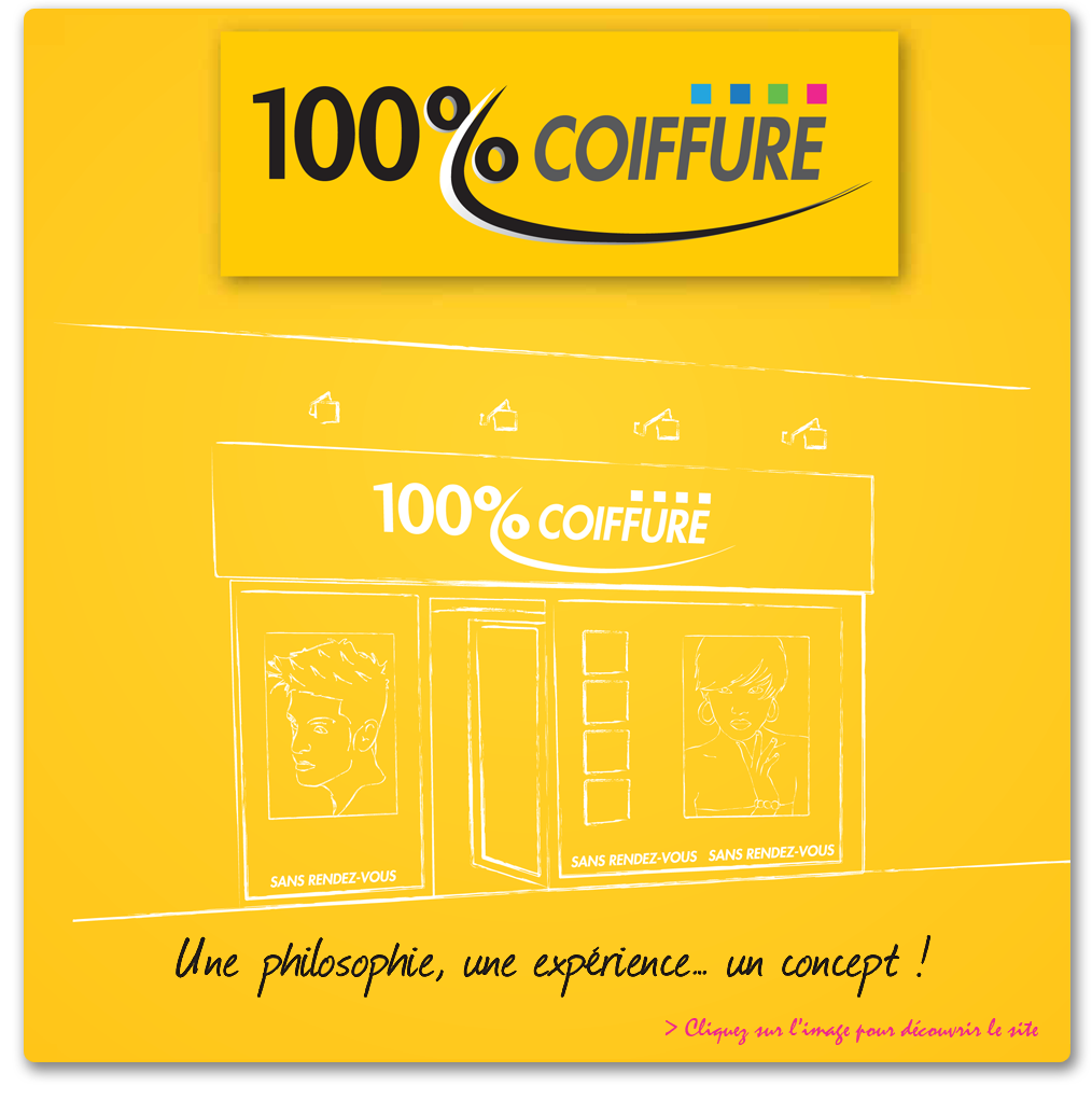 Cliquez sur l'image pour d&eacute;couvrir le site 100% coiffure