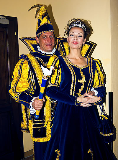 Das Prinzenpaar der aktuellen Session
