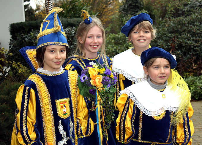 Das Kinderprinzenpaar der aktuellen Session