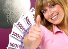 Gewinnspiele - Bargeld gewinnen