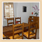 PANORAMIQUE la table de la cuisine