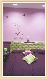 POSTE La chambre &agrave; coucher, lit matrimonial