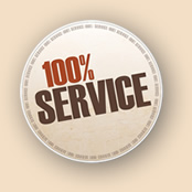 100 Prozent Service