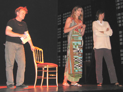 Dominique Pinon avec Patricia Leger et Nadine Eghels