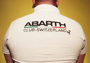 Club - Polo mit gesticktem Logo hinten und vorne f&uuml;r Men