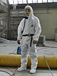 Facharbeiter mit Vollschutz