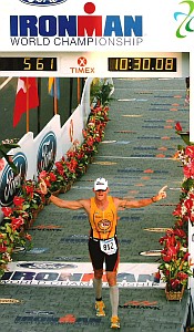Clubmitglied Marcus als Finisher, IronMan, Hawaii