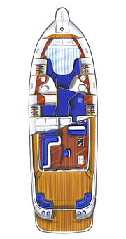 Plan: Yacht Charter Kroatien Motoryacht Nimbus 42 Nova