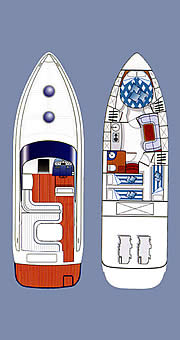 Plan: Yacht Charter Kroatien Motoryacht Airon 345
