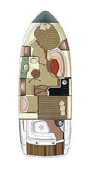 Plan: Motoryacht Sessa C35