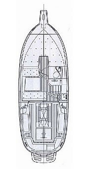 Plan: Yacht Charter Kroatien Motoryacht RAB 720 | Matea
