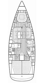 Plan: Yacht Charter Kroatien Segelyacht Bavaria Vision 40 | Mama Mia