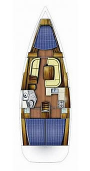 Plan: Yacht Charter Kroatien Segelyacht Sun Odyssey 39 | Barcaso