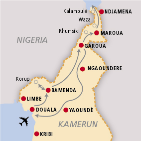 Kamerun, Afrika Reise, Afrika Trekking, Abenteuer Reise