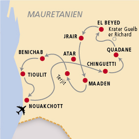 Mauretanien, Sahara, Kameltrekking, Afrika Reise, Afrika Trekking